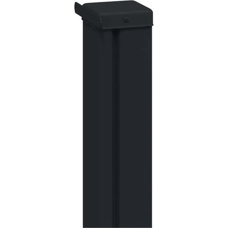 Store latéral rétractable anthracite 300 x 170 cm en polyester – Brise-vue et protection solaire pour terrasse, balcon et jardin (1/5)
