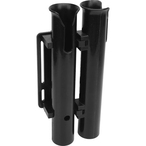 Angelrutenhalter aus Kunststoff, sichere Befestigung, tragbarer 2-Rohr-Halter für Motorrad, E-Bike-Anhänger (1/5)