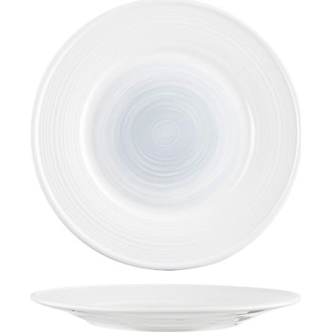 Assiette en Porcelaine Brindisi Sea, D26 cm, Blanc-bleu (1/3)