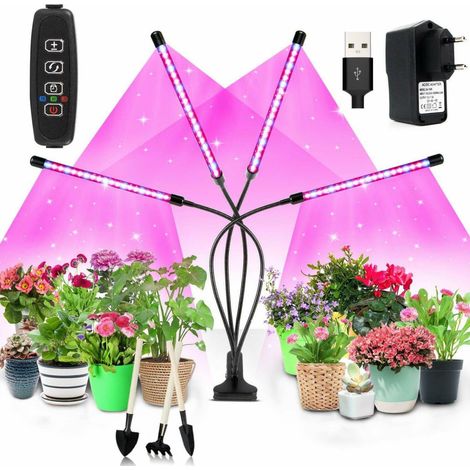 Trade Shop - 80 LED FLEXIBLE PFLANZENWACHSTUMSLAMPE GEWÄCHSHAUS HYDROPONISCHER ANBAU - (1/5)