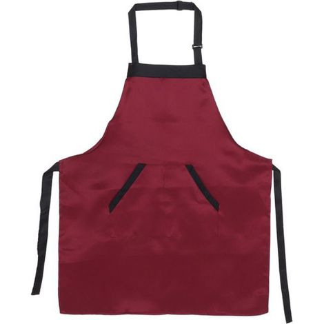Tablier De Cuisine - Imperméable - 77 X 62 Cm - Avec Poches - Pour Restaurant Et Hôtel - 1 Pièce (1/5)