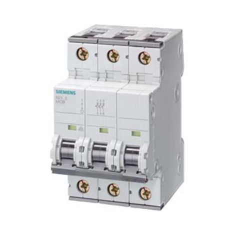 Interruttore Siemens 5sy7340-7 40A 3 poli 70 mm