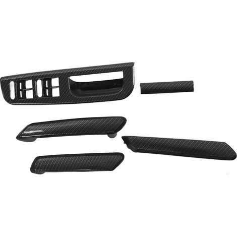 Poignée de porte intérieure Carbone Style Panneau Cadre Levage 3B0867172 Accessoire Habitacle Remplacement pour B5 1998‑2005 (1/5)