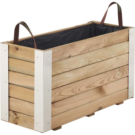 Bac Bambou - Traité - 80 x 30 x 43,5 cm (1/4)