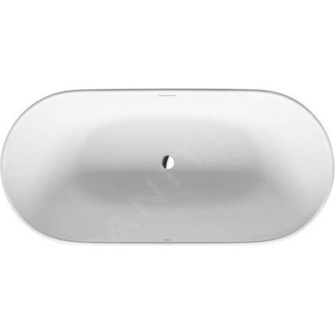 Baignoire en pose libre Duravit Luv, revêtement acrylique sans (1/5)