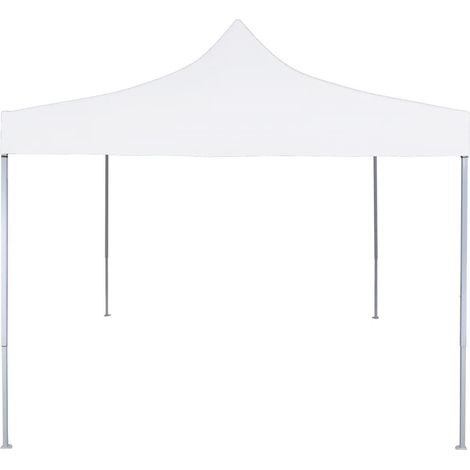 Maison Exclusive - Profi-Partyzelt Faltbar 2×2 m Stahl Weiß