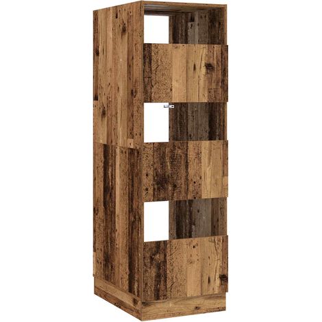 Maison Exclusive - Mobile da lavanderia con porta Legno vecchio Legno multistrato
