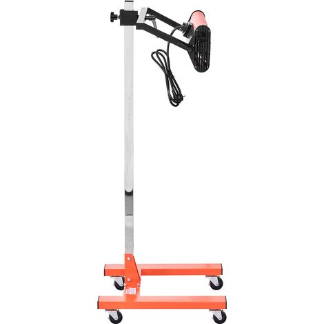 Mophorn Lámpara de Curado por Infrarrojos 1500W Tiempo de 1 a 60 min Luz de Curado para Coche con Calefacción Automática con Soporte Calentadores de Cabina de Horneado en Aerosol para Área de Horneado