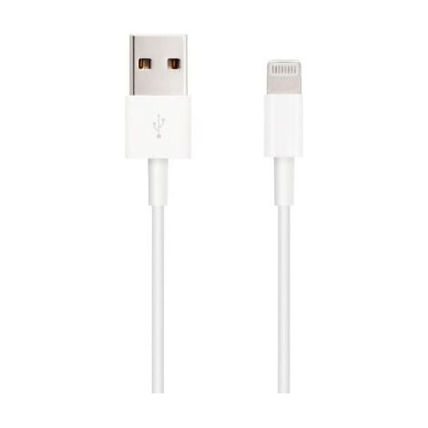 Nanocable - apple lightning iphone to usb 2.0 cable 2m iphone lightning-usb a/m connection for charging and data iphone - colour white