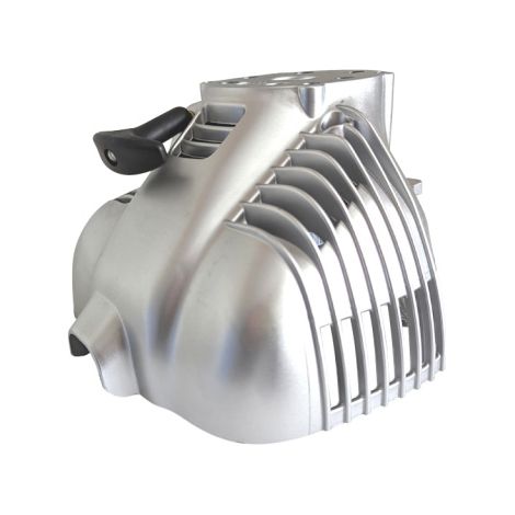 Seilzugstarter Starter Anlasser Anwerfereinheit inkl. Gehäuse für Benzin-Hochentaster uvm. (1/4)