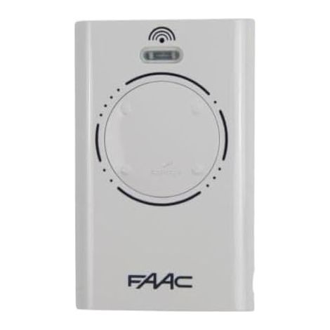 1 x Télécommande FAAC XT2 868MHZ SLH 787009 2 Canaux Blanc Motorisation Portail Portes de Garage (1/5)