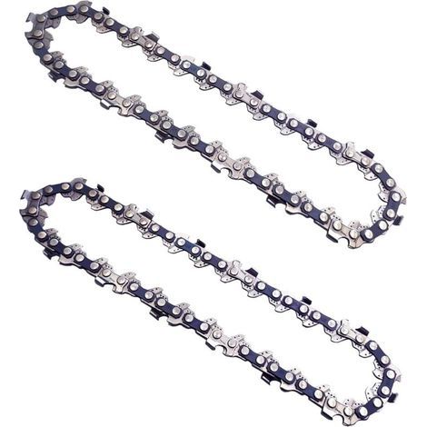Chaîne de tronçonneuse de 4 pouces pour mini tronçonneuses portables rechargeables de 4 pouces, pour la coupe de branches et de déchets de jardin.