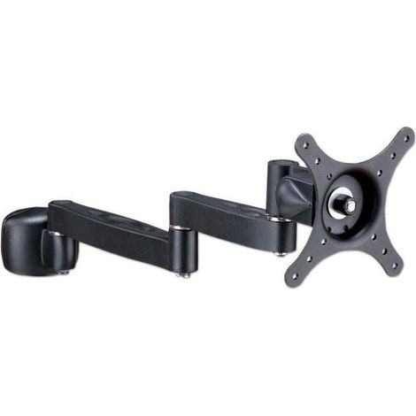 Lindy Soporte de monitor negro robusto para oficina