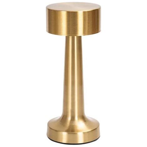 Lampe de bureau à 3 niveaux de luminosité, lampe de bureau avec capteur tactile, lampe de bureau sans fil rechargeable, adaptée à la chambre, au bureau, au café, au restaurant (1/5)