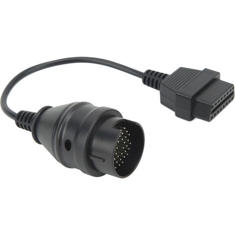Câble adaptateur de Diagnostic 38 broches vers OBD2, ABS résistant à l'usure, 28cm de Long, remplacement pour Benz (1/5)