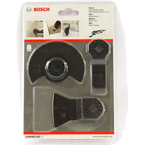 Bosch Fliesen-Basis-Set 3-tlg. mit OIS Aufnahme ohne STARLOCK