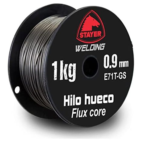STAYER Bobina di filo cavo tubolare E71T-GS 0,45kg Ø0,9mm per saldatrici MIG-MAG (1/2)