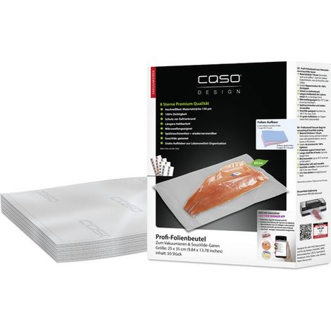 CASO Folienbeutel 25x35cm 50 Stück