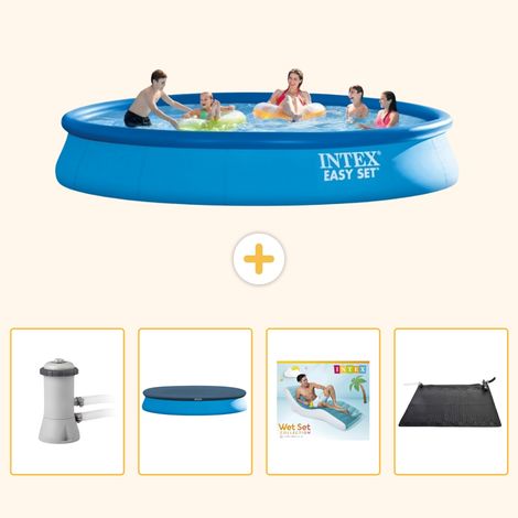 Intex Piscine Easy Set Ronde - 457x84 cm - 5-pièces S219 (1/5)