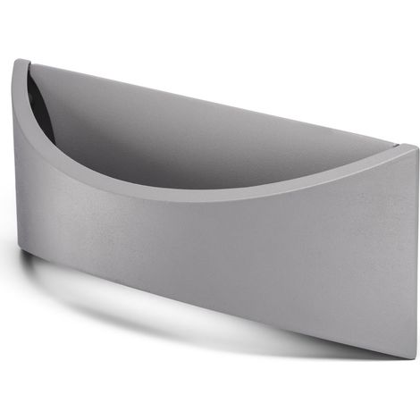 Applique murale à éclairage indirect mod. Maiorca couleur gris marine