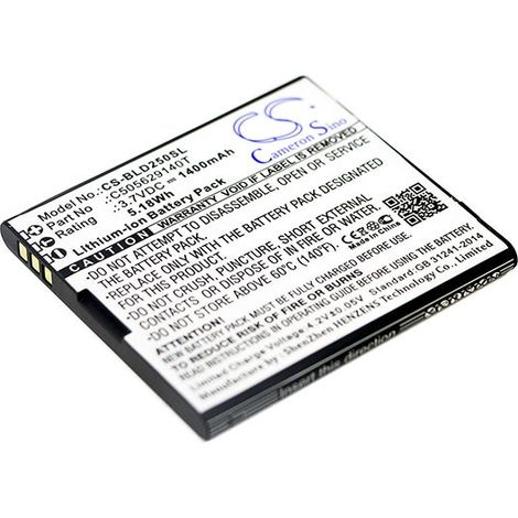 NX - Batterie téléphone, smartphone, GSM pour Blu 3.7V 1400mAh - C505629140IC505629140L (1/2)