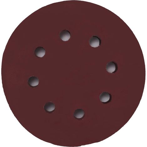 disques ponçage auto-agrippants à trous grain papier floqué pour ponceuse orbitale aléatoire 5 pouces lot de 50 8 800 Verre (1/5)