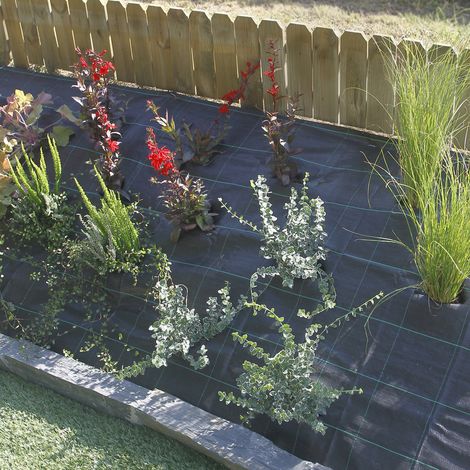 MALLA ANTIHIERBAS GROUNDSOL 120 G NEGRO NORTENE 2.1X100 M