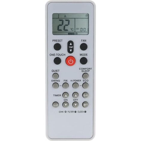 Télécommande de remplacement Toshiba WC-L03SE – Compatible avec climatiseurs – Dimensions 15x5,5 cm – Aucune programmation requise (1/5)