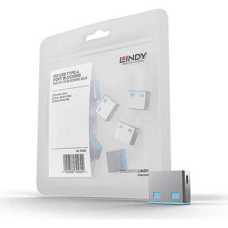 Lindy Blocco porta USB 10p Senza chiave, 40462 (1/5)