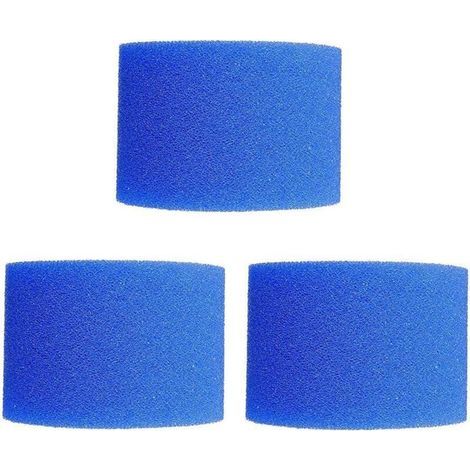 Filterschwamm S1 - 20 x 10 cm - Pour Filtre De Piscine Intex Type S1 - Lavable Et Réutilisable - 1 Pièce