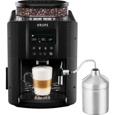 Krups EA816B70 Espresso Machine, Acier Inoxydable, 260 kilograms, Noir