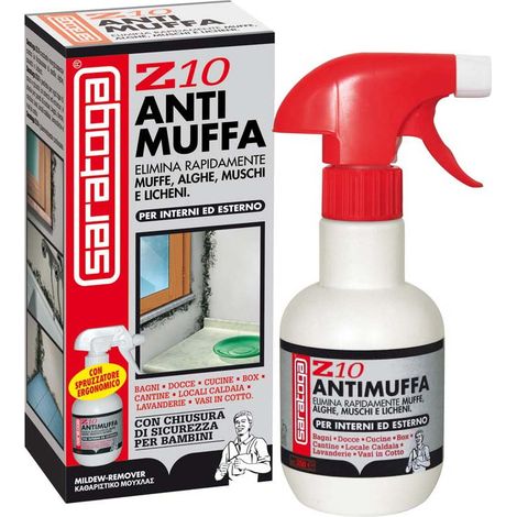 Antimuffa con dosatore spray z10, liquido profumato contro la formazione di muffa