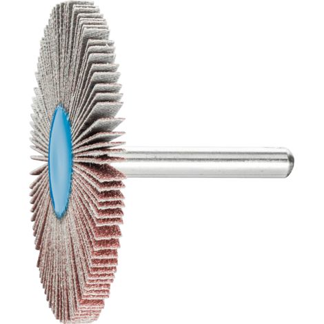 PFERD TOOLS Korund Fächerschleifer F Ø 60x5 mm Schaft-Ø 6 mm A80 für Feinschliff und Finish 10 Stk (1/5)