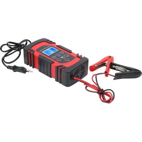 DC-80 Intelligentes Batterieladegerät, Erhaltungsladung mit Überladeschutz für Auto und Motorrad, EU-Stecker AC 110–220 V (1/5)