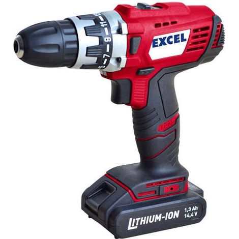 Trapano Batteria 2V V.14,4 Litio  TB144 Excel 08817