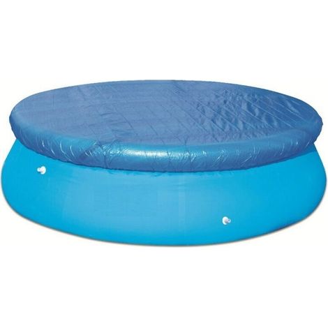 Couverture de piscine ronde - diamètre 183 cm (1/2)
