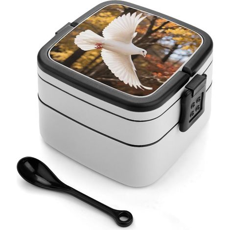 Boîte à bento empilable pour animaux avec couvercles, lunch (1/5)