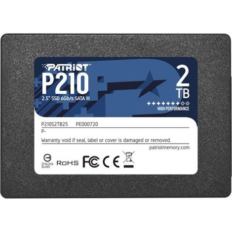 SSD Patriot P210 2TB SATA3 2.5 (1/2)