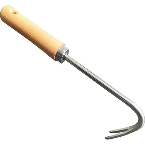 Désherbeur de jardinage, désherbeur manuel désherbeur en acier inoxydable désherbeur extérieur jardin pelouse jardin cour Agri sol (1/5)