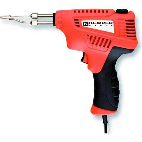Kemper – Pistolet à souder 200W 230V – Kit complet avec mallette – 2 pannes interchangeables – Réglage 3 puissances – Poignée ergonomique (1/5)