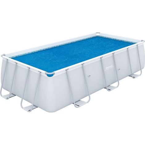 Telo Piscine Termico Rettangolare Cm 380X180 Bestway (1/4)