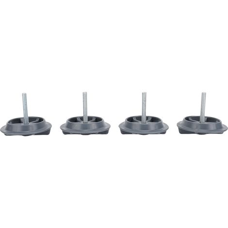 4 boulons retenue roue secours pince 628503X000 – Métal montage sécurisé vis remplacement Forte Koup Forte5 (1/5)