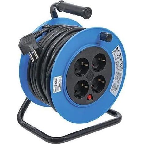 BGS 3360 Carrete de cable 15 m uso interior