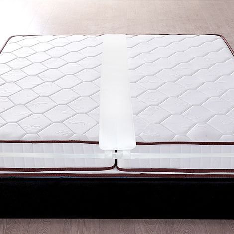 Pont d'amour pour matelas avec sangle de serrage [200 x 25], cale de matelas, remplissage d'espace, raccord de matelas pour familles et couples (1/5)