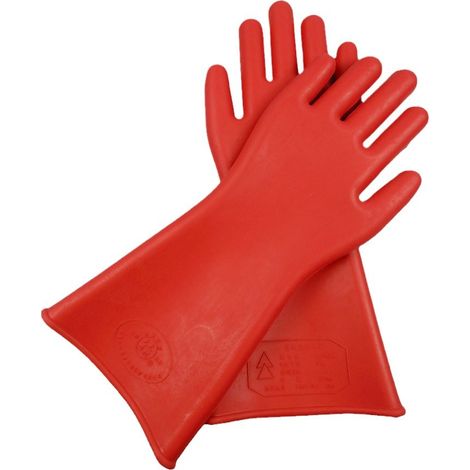 Gants isolants haute tension, gants de protection en caoutchouc 12KV pour électriciens et monteurs de lignes, conçus pour offrir une meilleure isolation et sécurité