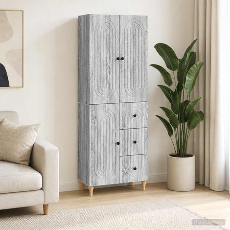 vidaXL Schrankset 2 pcs 66 x 34,5 x 90 cm Holzwerkstoff (1/5)