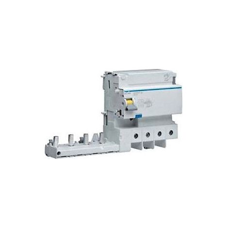Blocco differenziale Hager 4P 125A regolabile AC 6 moduli BTC480E