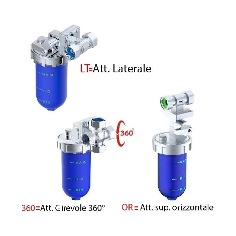DOSATORE PROPORZIONALE DI POLIFOSFATO- Att. laterale  FF 1/2- DH- pezzi 1