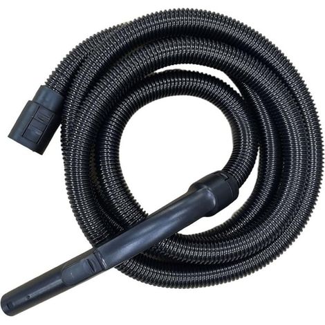 Tuyau Aspirateur - 1 Unité - Plastique Renforcé - Flexible Pivotant Anti-Nœud - Pour Karcher WD1 à WD6 et NT20/30 - 2,5 m (1/5)