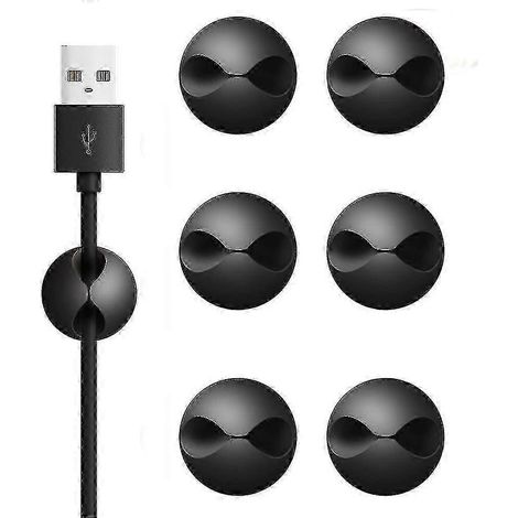 Lot de 6 clips de fixation pour câbles-AquaForge (1/5)